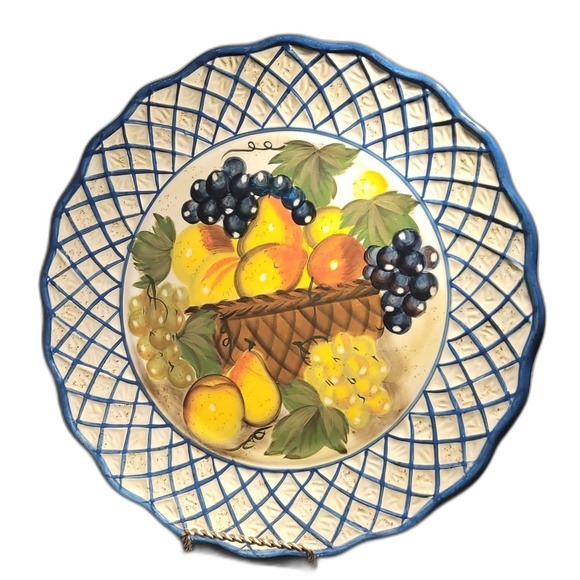 CERTIFIED INTERNATIONAL Dinner Plate Studio Still Life byartist Raymond Waites - Picture 3 of 6